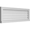 Ekena Millwork Vertical Surface Mount PVC Gable Vent: Functional, w/ 2"W x 2"P Brickmould Sill Frame, 42"W x 14"H GVPVE42X1403SF - alternate 5